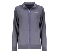 Freddy Felpa con zip e collo alto logo minimal Blu da Donna L Blu