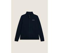 Freddy Felpa con zip e collo alto logo minimal Blu da Donna L Blu
