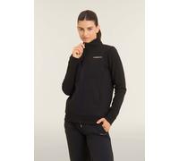 Freddy Felpa con zip e collo alto, logo minimal Nera da Donna XL Nero