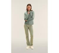 Freddy Felpa con Zip e Collo Alto, Logo sulla manica Iceberg Green Donna Small