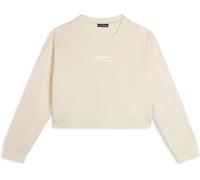 Freddy Felpa cropped comfort fit con grafica frontale Coconut Milk Donna Medium