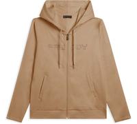 Freddy Felpa da donna con zip, cappuccio e banda logata Humus Donna Medium