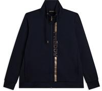 Freddy Felpa da donna con zip, collo alto e dettagli oro Dark Sapphire Donna Extra Small