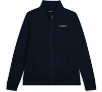 Freddy Felpa con zip e collo alto logo minimal Blu da Donna L Blu