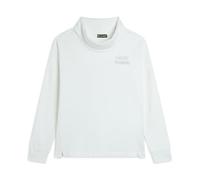 FREDDY - Felpa Donna Comfort Fit con Collo A Tubo, 95% Cotone 5% Elastan