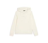 FREDDY Felpa Donna con Cappuccio e Gocce di Strass - Logo Busto