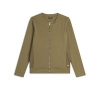 FREDDY Felpa Donna con Cappuccio Ricamato e Zip Dettagli Sangallo su Cappuccio e Polsini