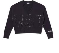 Freddy Felpa donna cropped scollo a V maxi stampa Nero Donna Medium