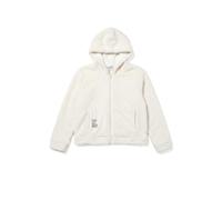 FREDDY - Felpa Donna in Pile Teddy con Zip E Cappuccio, 100% Poliestere