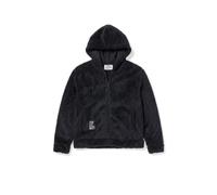 FREDDY - Felpa Donna in Pile Teddy con Zip E Cappuccio, 100% Poliestere
