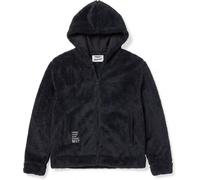 Freddy Felpa donna in pile teddy con zip e cappuccio Nero Donna Medium