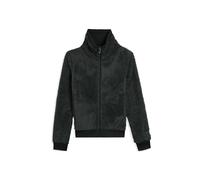 FREDDY Felpa Donna in Sherpa con Zip Collo Alto Regular Tasche Interne Comfort