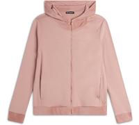 Freddy Felpa donna in viscosa con zip e cappuccio in velluto Fawn Donna Extra Small