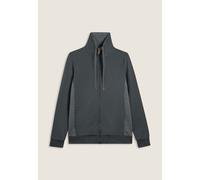 Freddy Felpa full zip a collo alto con inserti Mélange Lurex Nera da Donna L Nero