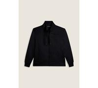 Freddy Felpa full zip con collo alto e bande logate Nera da Donna M Nero