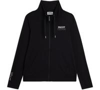 Freddy Felpa Full Zip con Collo Alto e Dettagli Silver Nero Donna Large