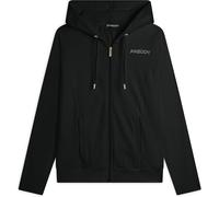 Freddy Felpa in jersey con zip e cappuccio TIME TO SHINE Nero Donna Extra Small