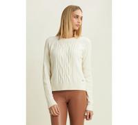 Freddy Felpa Knitwear W Afrodite girocollo da donna white sand