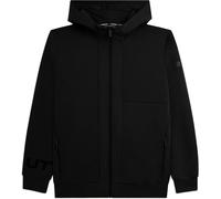 Freddy Felpa Oversize Zip con Cappuccio e Tasche Zip Nero Uomo Xx Large