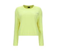 Freddy Felpa Palestra Girocollo Giallo Fluo Donna M