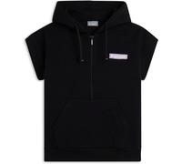 Freddy Felpa smanicata Bambina in cotone texturizzato Nero Junior 12 Anni