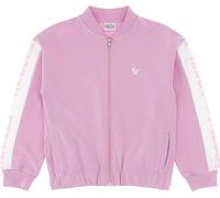 Freddy Felpa stile bomber jacket maniche con bande laterali logate Pink Junior 16l