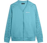 Freddy Felpa Zip con Collo Bomber e Motivo Grafico Milky Blue Allover Ani Lt.Blue Donna Medium