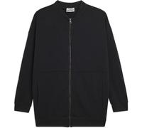 Freddy Felpa Zip Oversize grafica posteriore "Feel the Flow" Nero Donna Medium