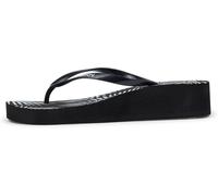 Freddy Infradito platform donna con stampa tropicale e loghi Nero Donna 36