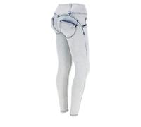 FREDDY - Jeans Push Up Wr.up® 7/8 Superskinny Denim Navetta Bleached, Donna, Denim Chiaro, Medium