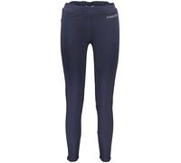 FREDDY Leggings 7/8 con Cuciture a Cuore in Jersey da Donna, S26WCRP13 (IT, Testo, L, Regular, Regular, Blue)