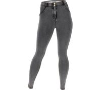 Freddy Jeggings push up WR.UP® curvy gamba skinny in cotone Gray Jeans-Yellow Seams Donna Large