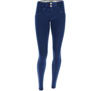Freddy Jeggings push up WR.UP® superskinny jersey-denim organico Dark Jeans-Seams On Tone Donna Large