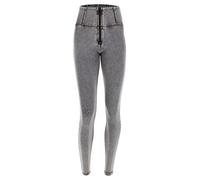 Jeggings push up WR.UP® superskinny vita alta con zip