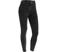 Freddy Jeggings WR.UP® vita alta con inserti, cucitura centrale Jeans Nero-Cuciture In Tono Donna Extra Large