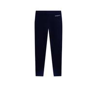 FREDDY - Leggings 7/8 con Cuciture A Cuore in Jersey Pesante, Donna, Blu, Medium