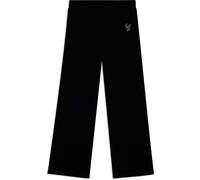 Freddy Leggings aderenti flare logo strass da bambina e ragazza Nero Junior 6 Anni