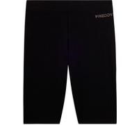 Freddy Leggings Biker in Jersey pesante con Logo Nero Donna Large