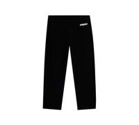 FREDDY - Leggings Corsaro con Piccolo Logo Glitter, Donna, Nero, Large