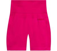 Freddy Leggings Corti Seamless con Vita Alta e Inserti in Costina Rose Violet Donna Exsmall/Small