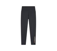 FREDDY - Leggings 7/8 Vita Alta con Logo Multicolor, Donna, Nero, Small