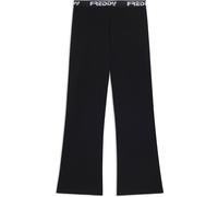 Freddy Leggings flare con elastico logato da bambina e ragazza Nero Junior 8 Anni