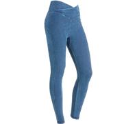 Freddy Leggings push up WR.UP® CORE vita alta in Tencel denim Light Blue-Seams On Tone Donna Large
