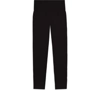 Freddy Leggings Seamless 7/8 con Vita Alta e Inserti in Costina Nero Donna Exsmall/Small