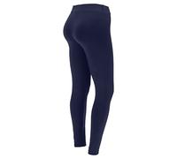 FREDDY - Leggings Sportivi Vita Regular Jersey Elasticizzato, Blu, Large