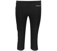 FREDDY - Leggings stile corsaro con cuciture a forma di cuore in jersey spesso, Nero , S