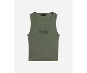 Freddy Logo Borchie W - Canotta - Donna - Verde L