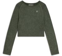 Freddy Maglia corta con maniche lunghe tessuto seamless ice wash Beetle Green Used Donna Exsmall/Small