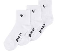 Freddy Pack 3 Calzini alla Caviglia Donna in Misto Cotone Bianco Donna 43/46