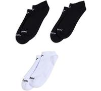 Freddy Pack 3 calzini sportivi corti con linguetta antiscivolo Nero-Bianco Donna 35-38